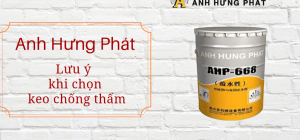 Những lưu ý khi chọn keo chống thấm khe tường